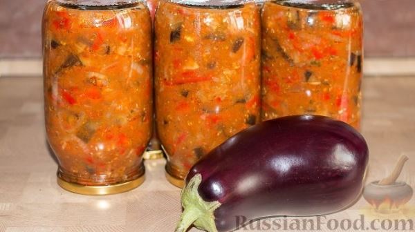 Салат из баклажанов по-татарски